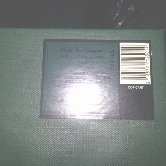 EMPTY CUVEE DOM PERIGNON Bottle VINTAGE 1993 Box - Picture 3 of 4